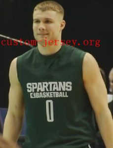 Kyle Ahrens Michigan State jersey 