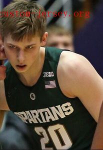 Matt McQuaid Michigan State jersey