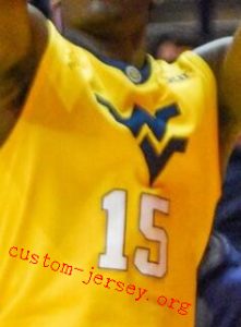 lamont west West Virginia jersey