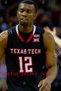 KEENAN EVANS Texas Tech jersey