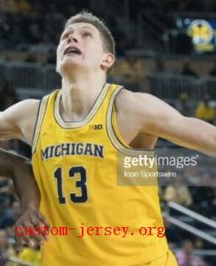 Moritz Wagner Michigan Wolverines jersey