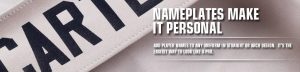 custom jersey nameplates